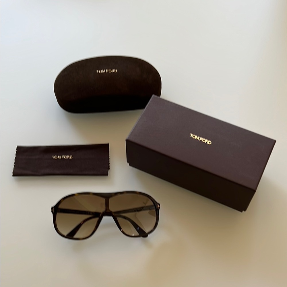 Tom Ford Dark Brown Sunglasses